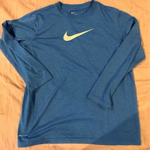 Nike Boys Large DriFit Long sleeve shirt